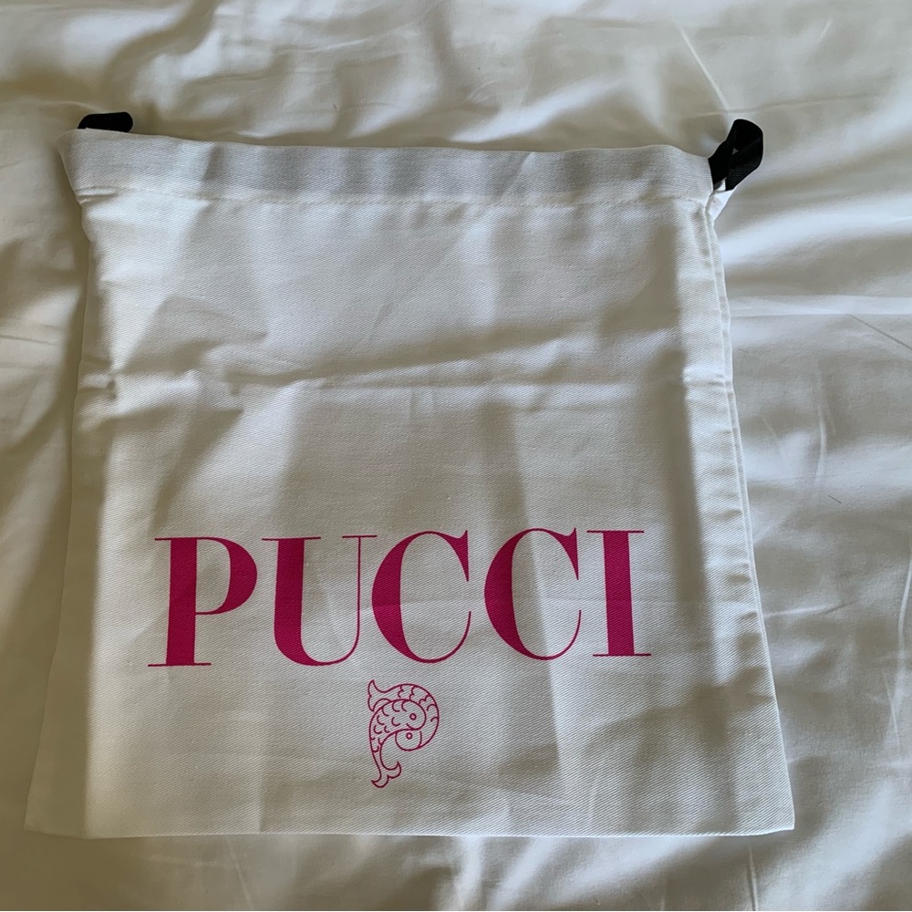 Brand new authentic 1 Emilio Pucci dust bag with string to close.Limited edition